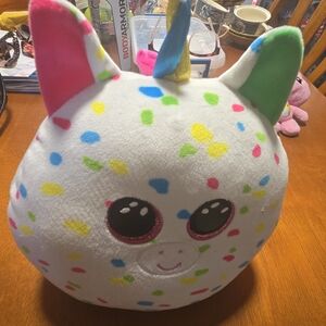 Colorful Unicorn Plush Toy Ty brand